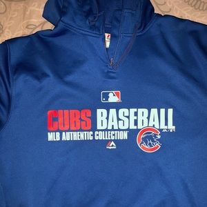 Chicago Cubs Authentic Hooded Pullover